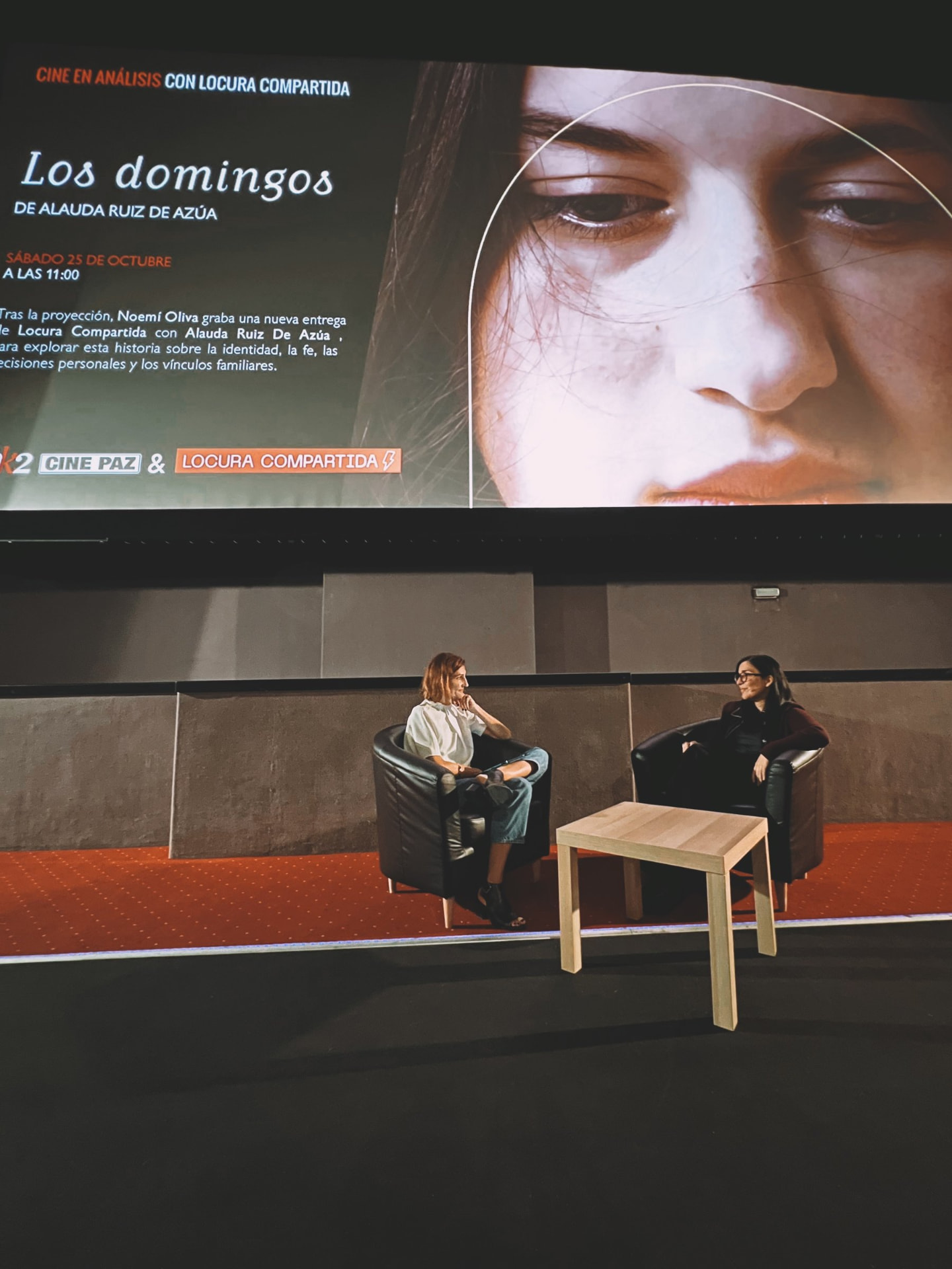 Los domingos, con Alauda Ruiz de Azúa